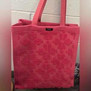 Kate Spade “Brooke Carryall” Pink Floral Tote
